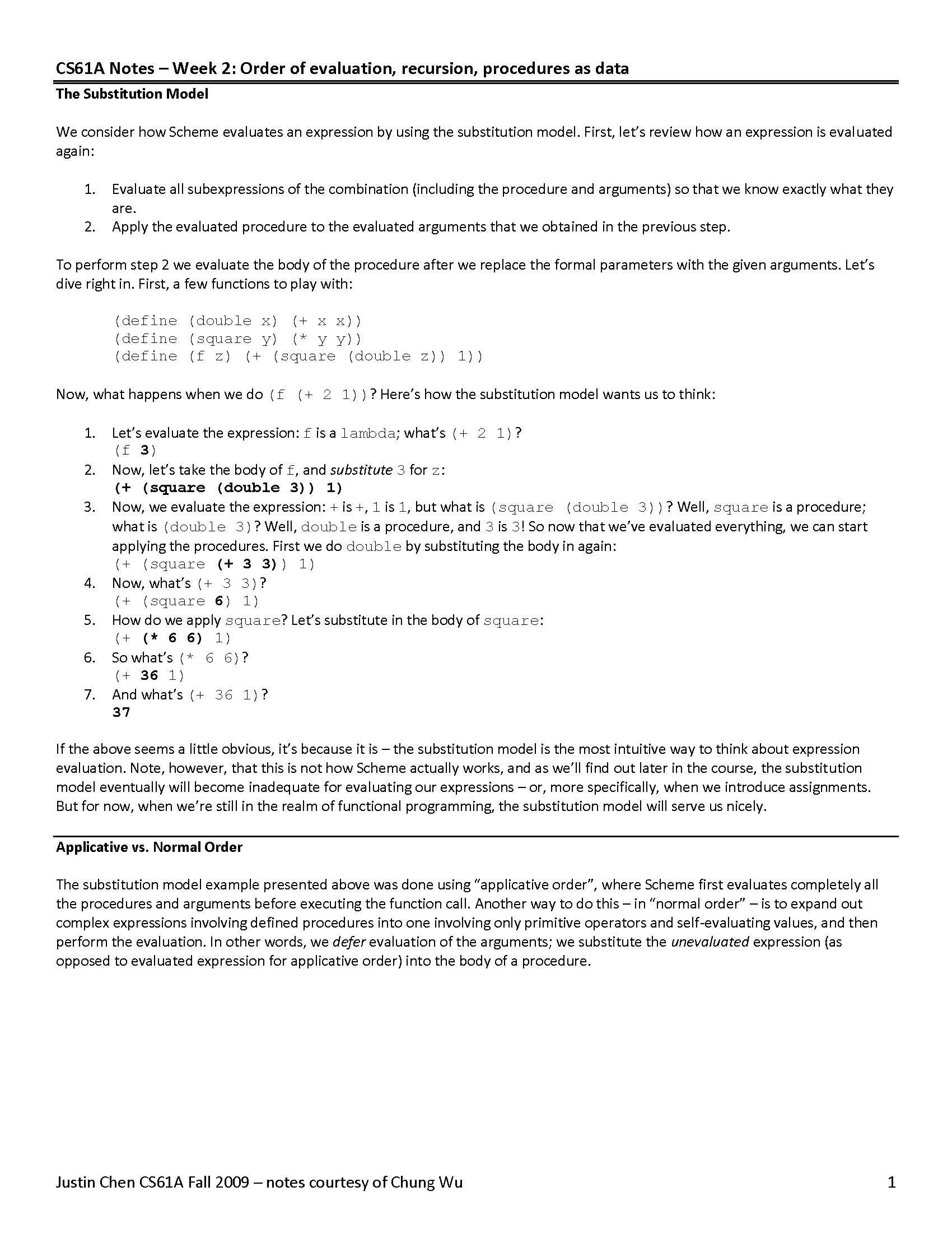 Research for Advanced Undergraduates