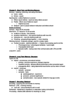 PSYC 317 study guide for exam 2