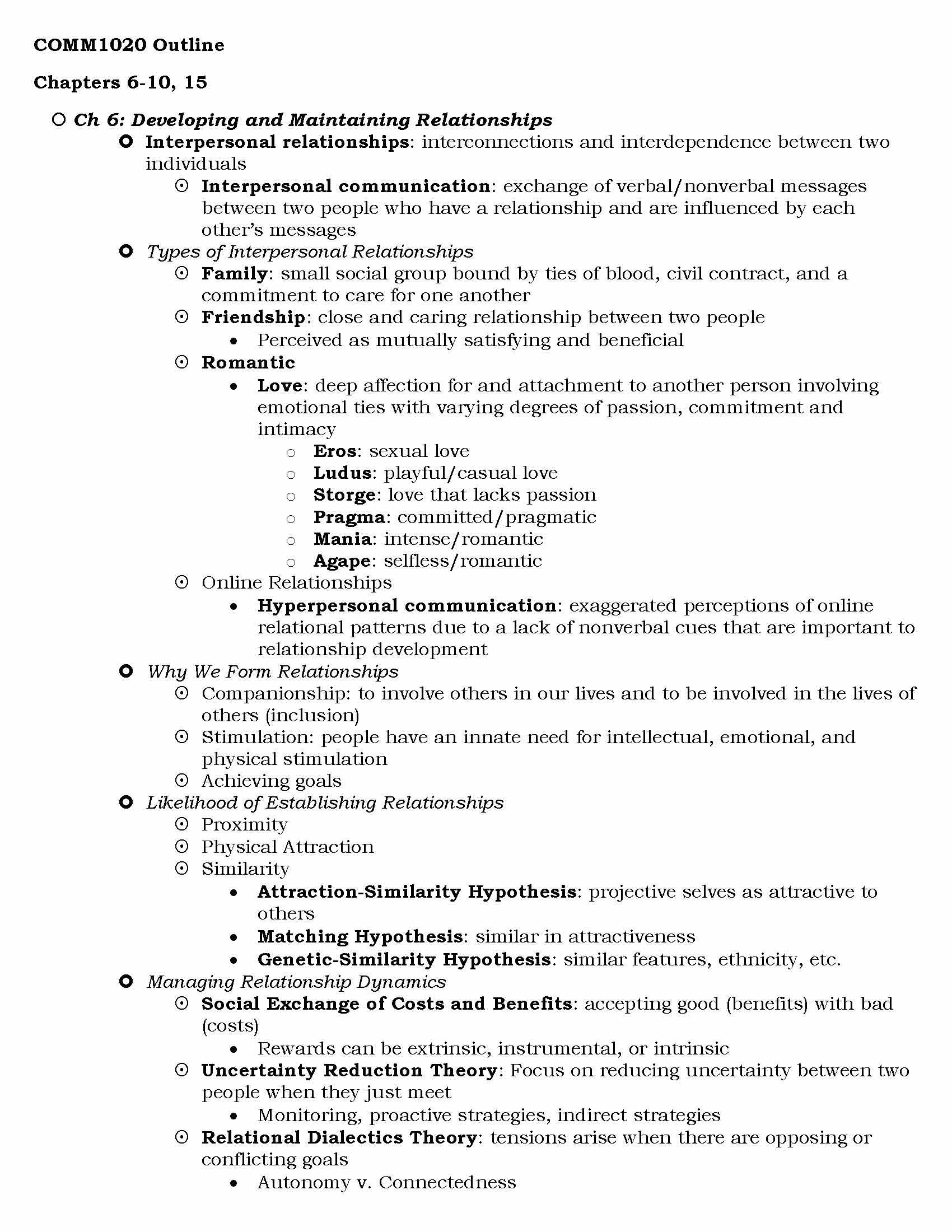 Introduction to Communication