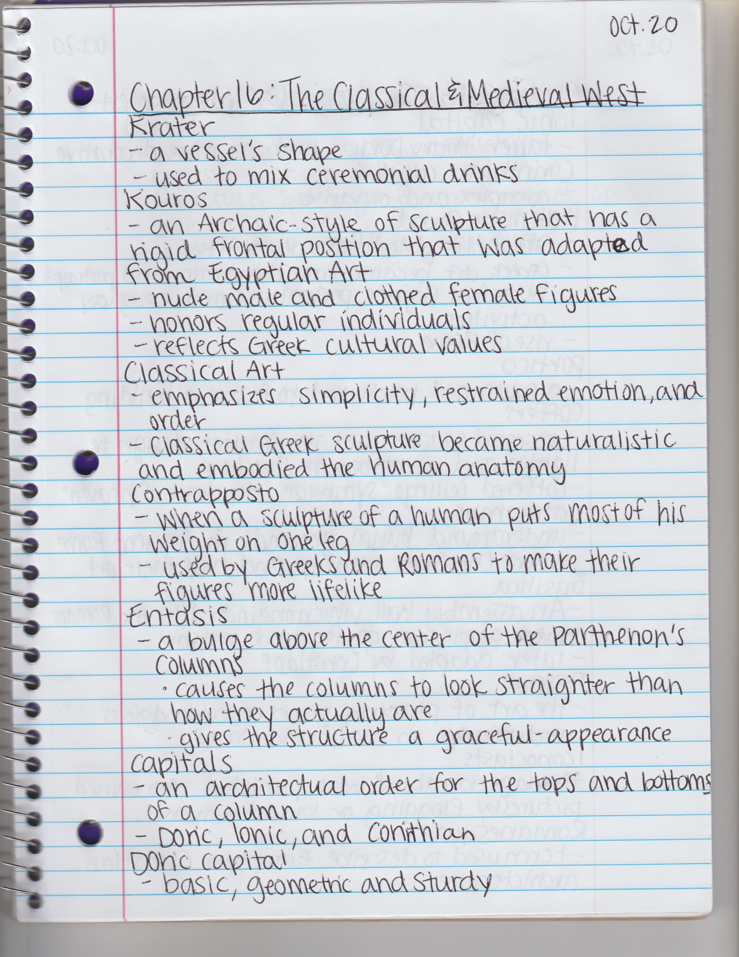 Art Appreciation Week 8 Notes