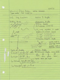 CHAPTER 1 - CHAPTER 3 CLASS NOTES