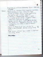 HER H101 Week Three Notes