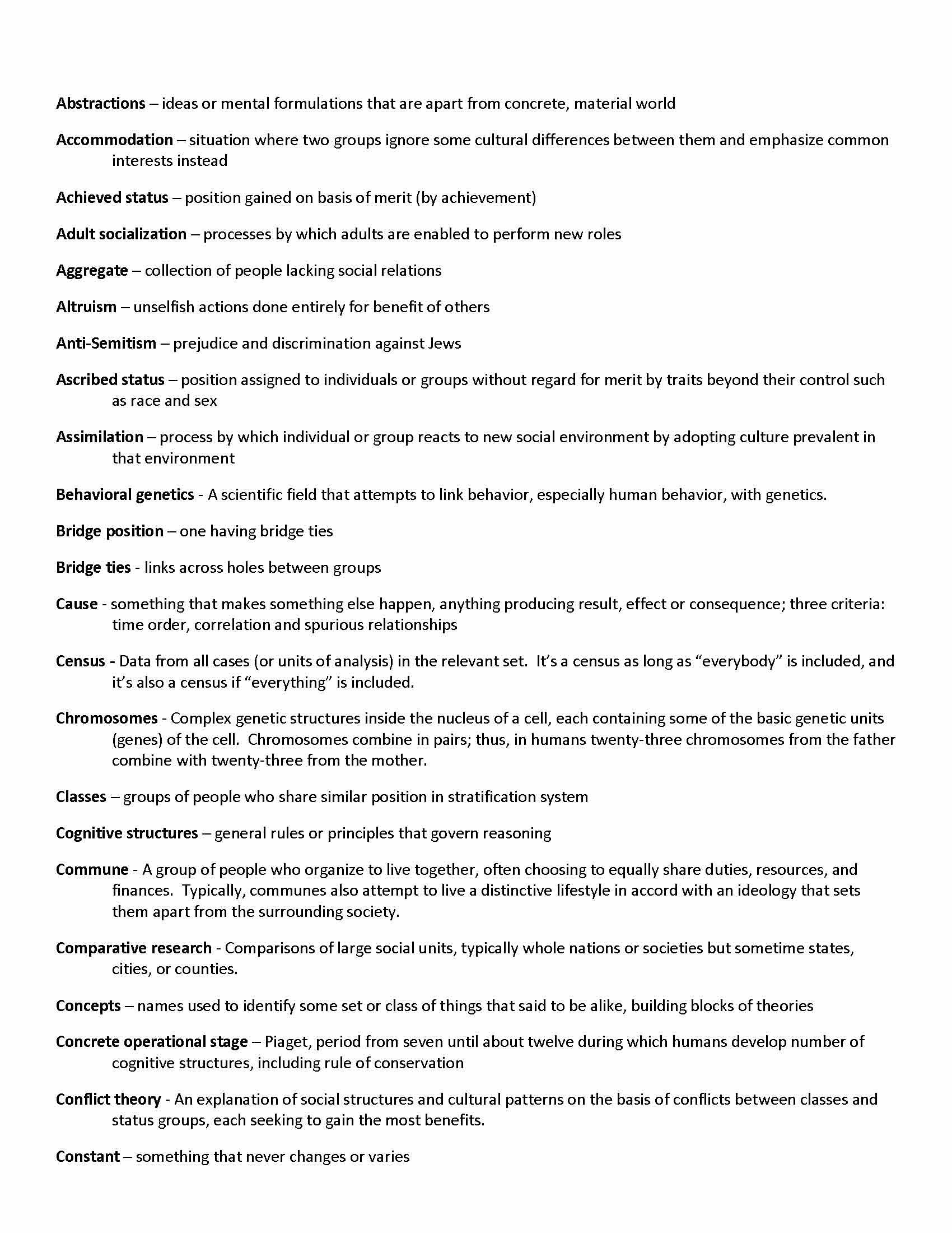 Introductory Sociology