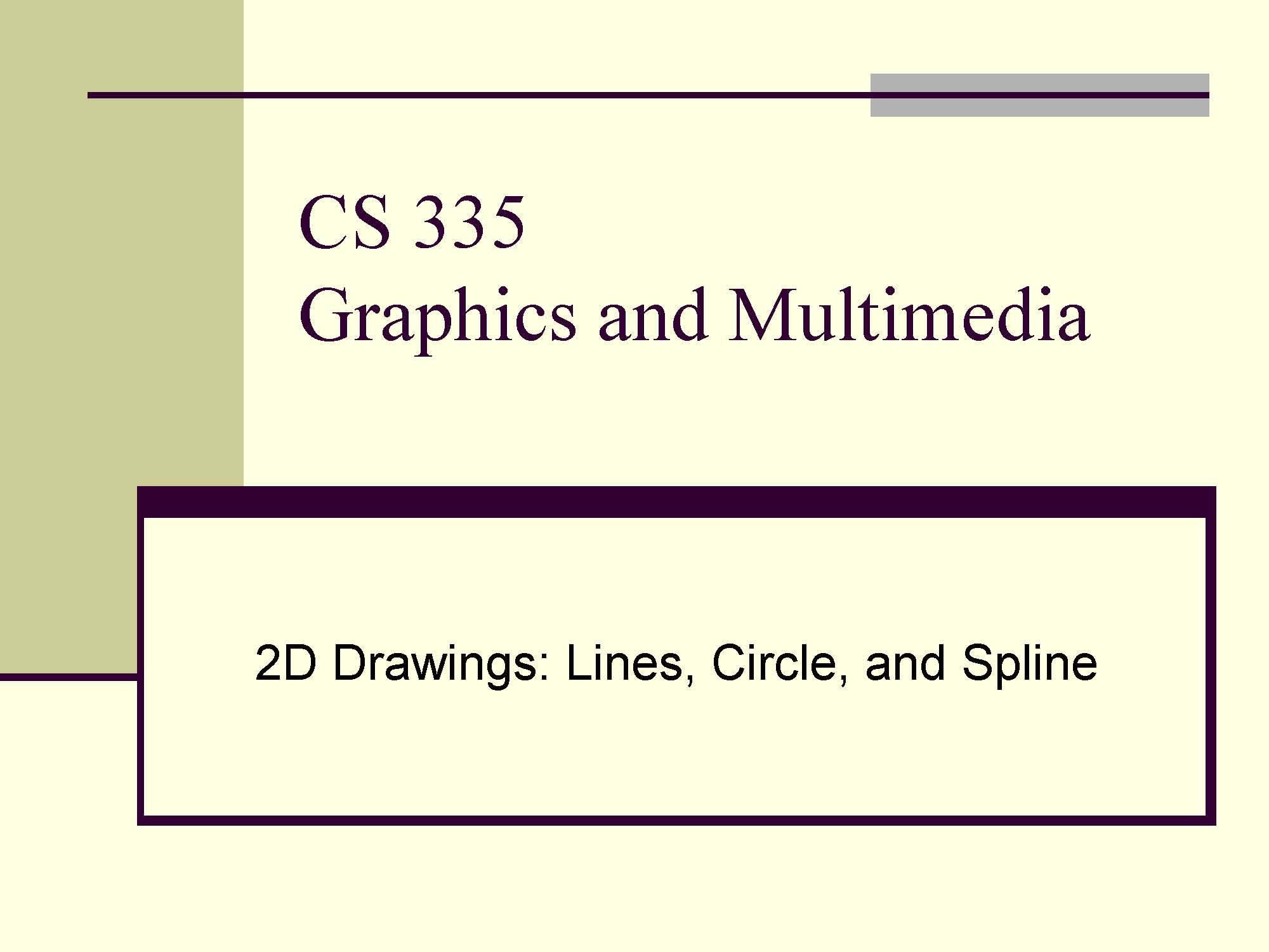 GRAPHICS AND MULTIMEDIA