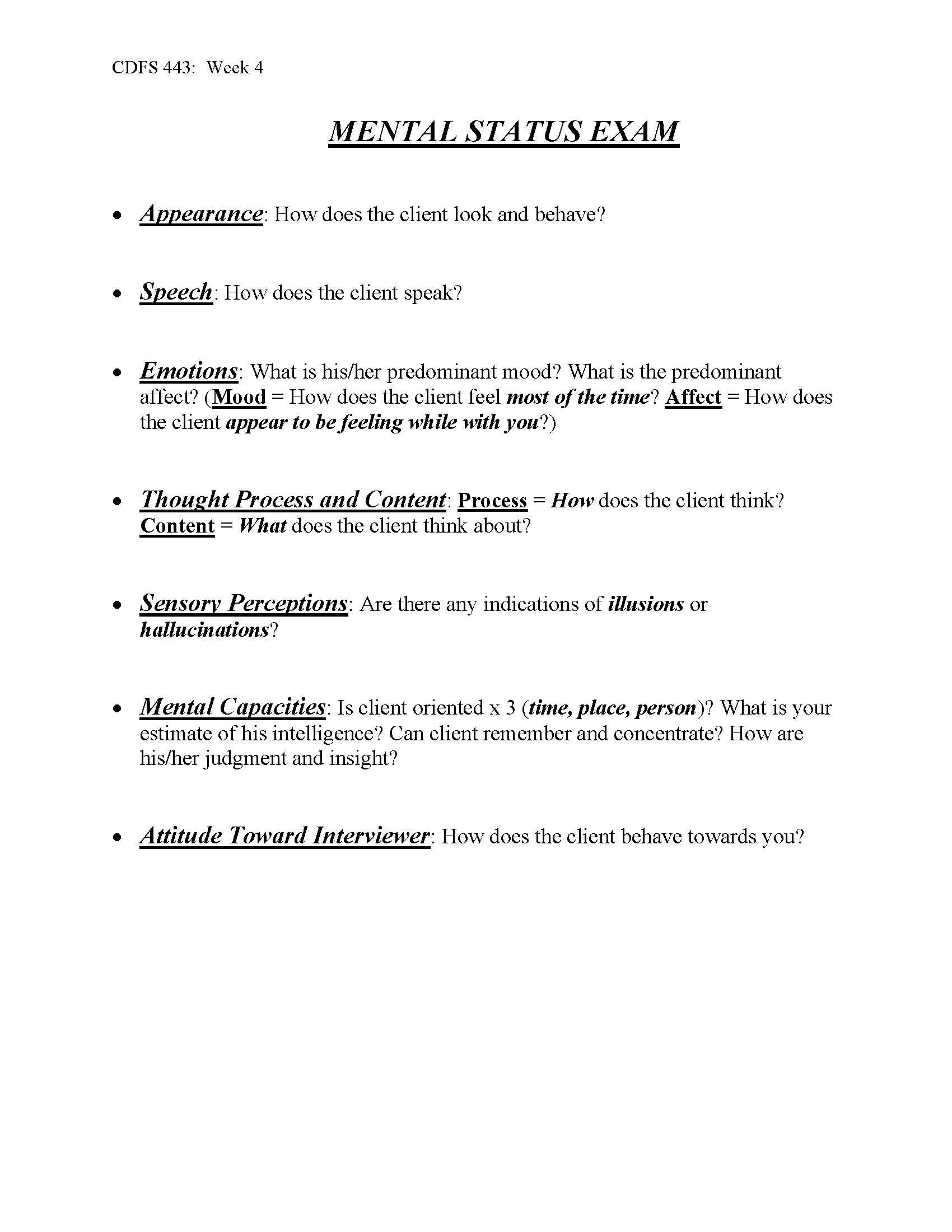 Family Assessment And Intervention