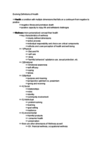 First Six Weeks Notes