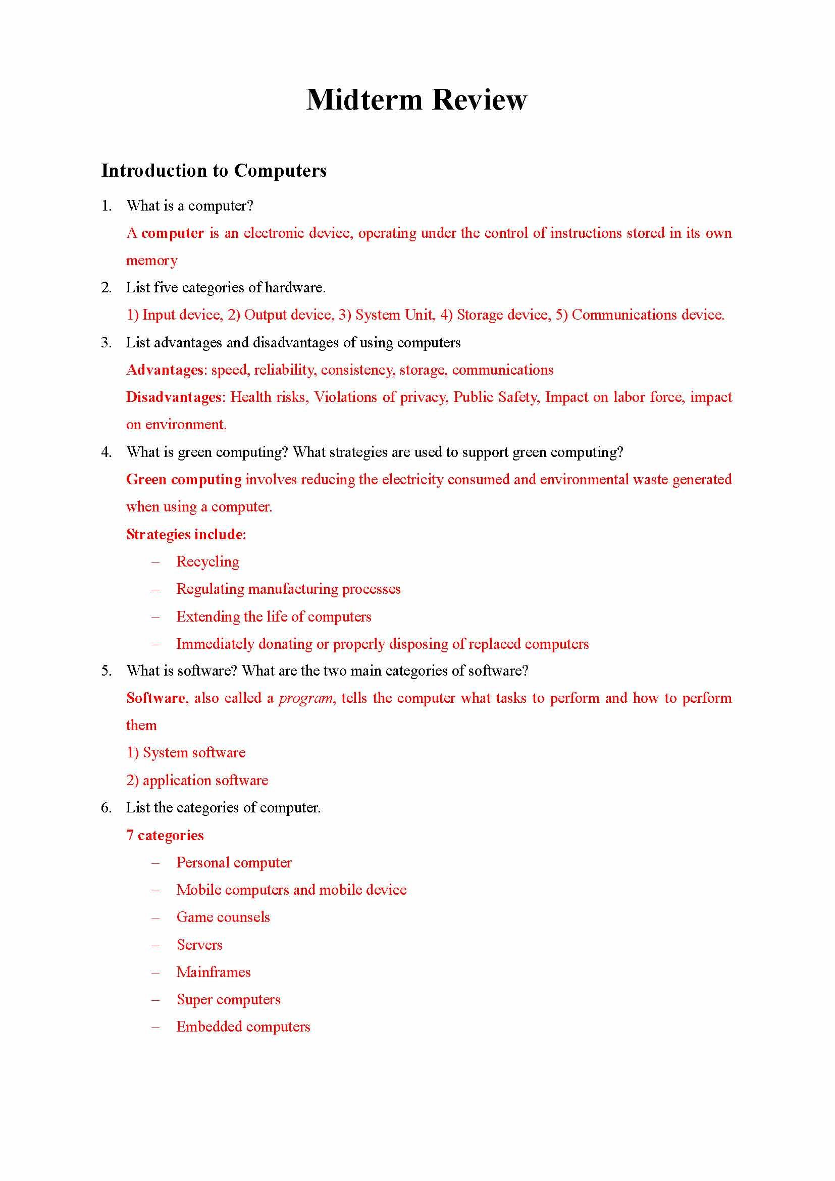 Microcomputer Applications