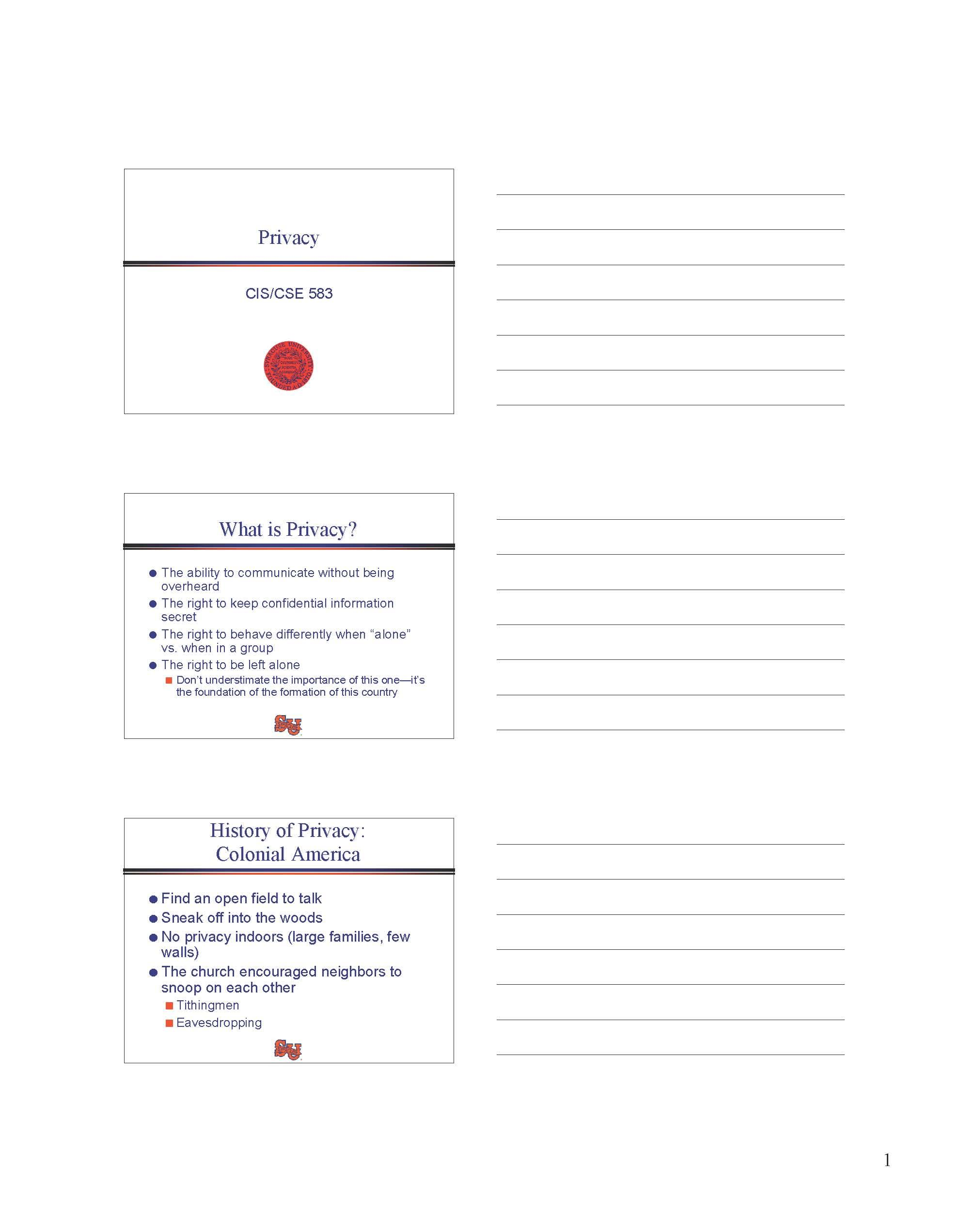 Systems Assurance Seminar