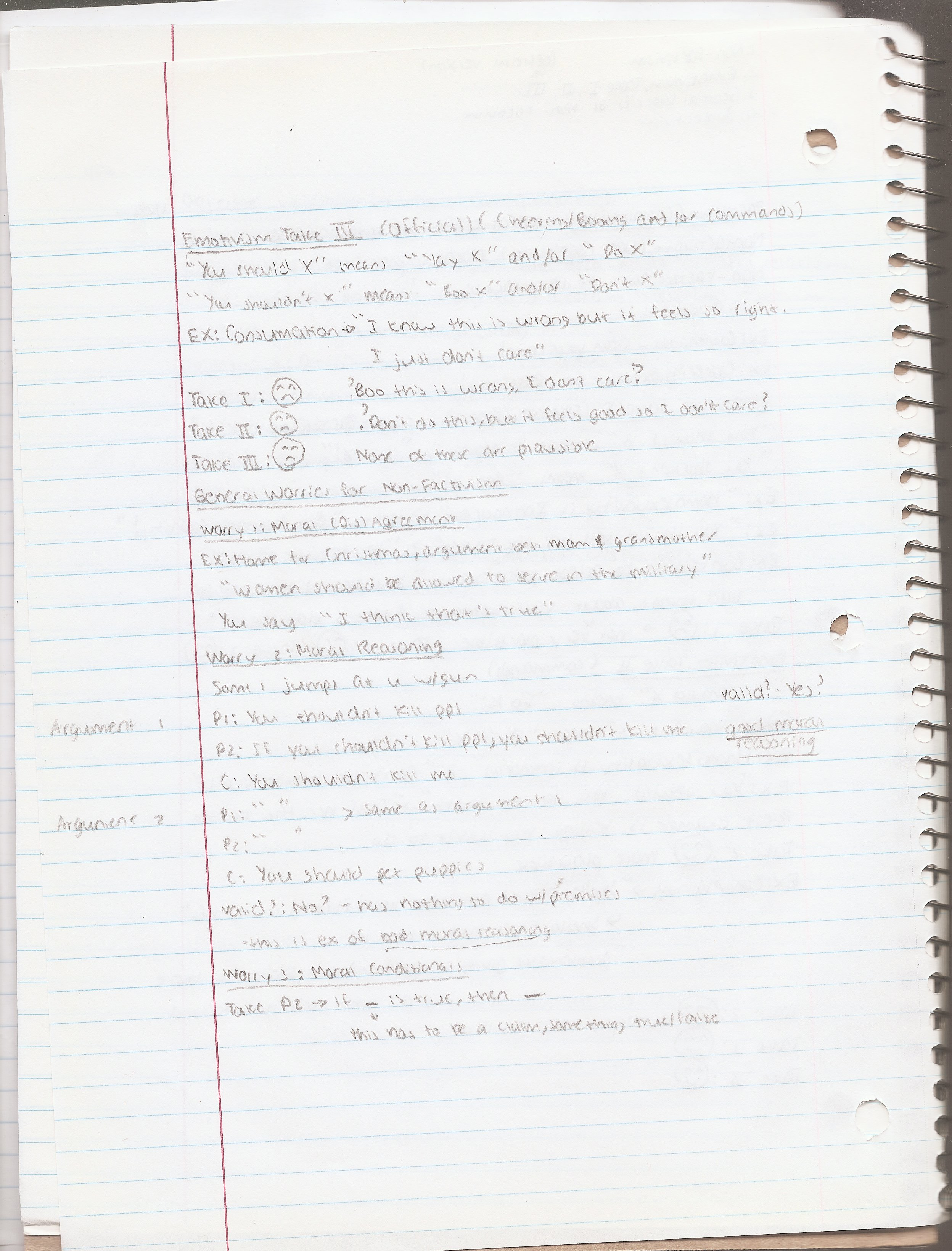 2/2 - Factivism, Nonfactivism, Emotivism, Stoner Subjectivism