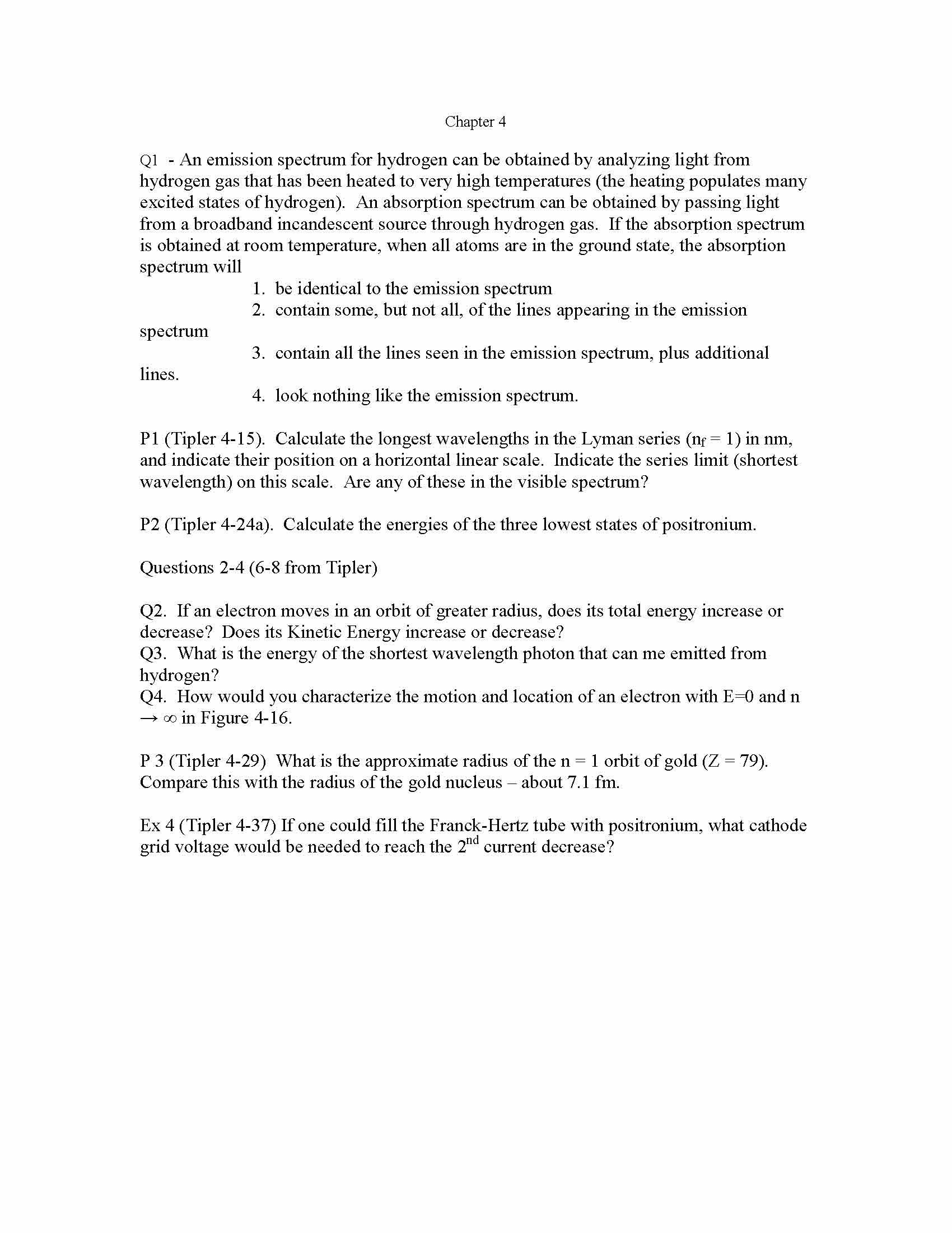 Elementary Modern Physics