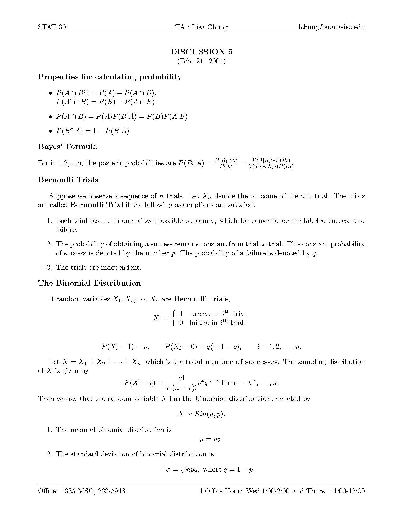 Introduction to Statistical Methods