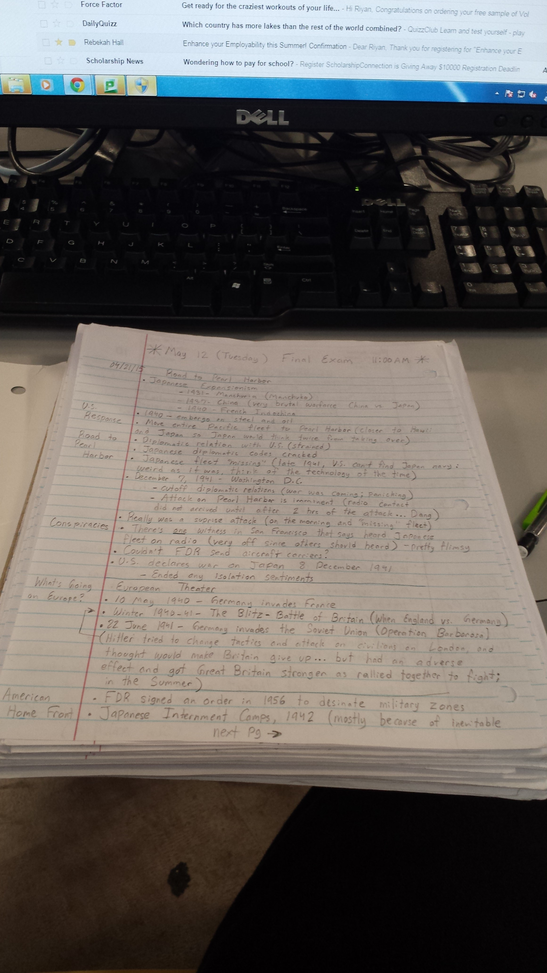 Week 12 Notes of Hist 1302