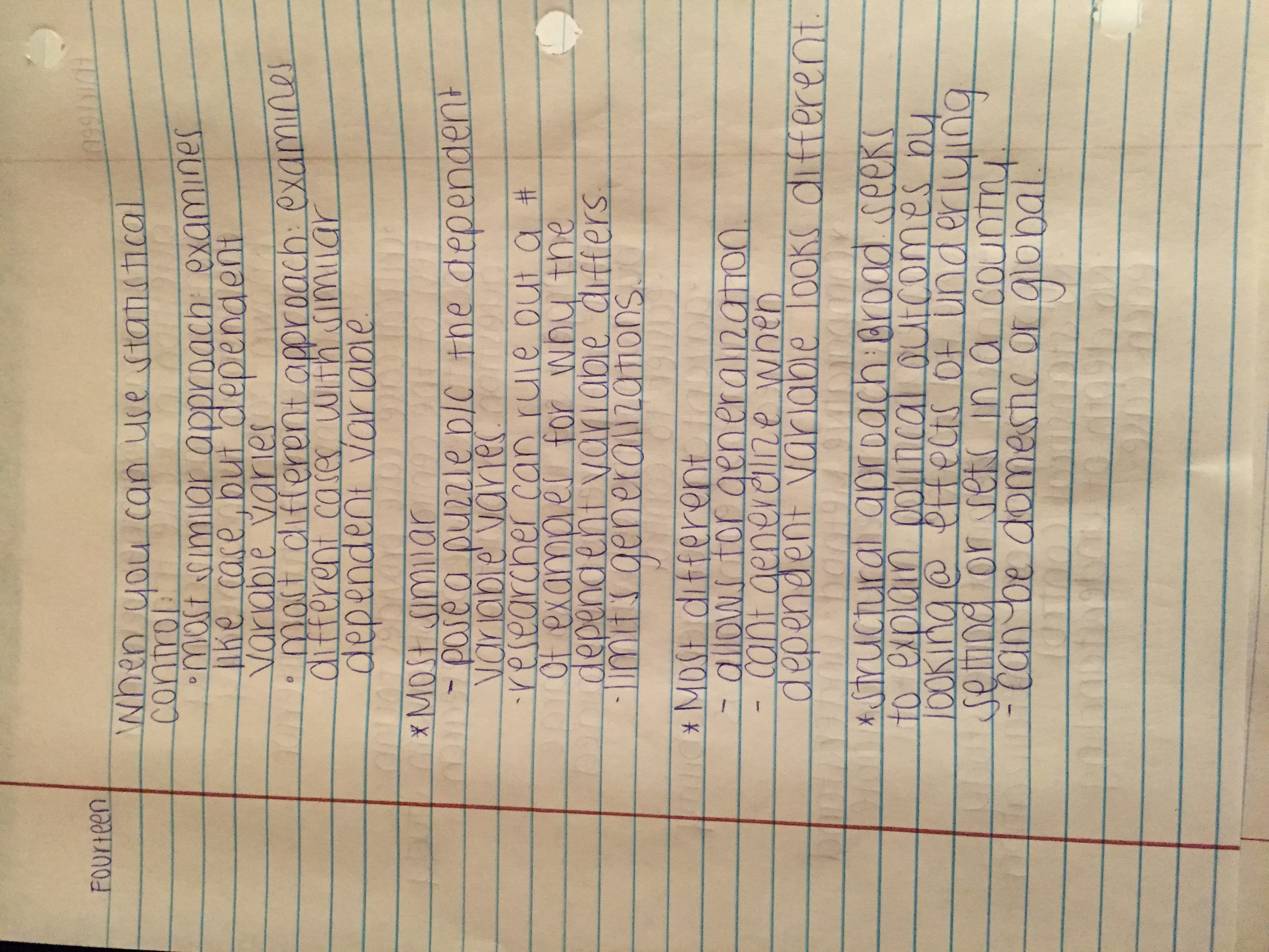 Chapter One Notes 