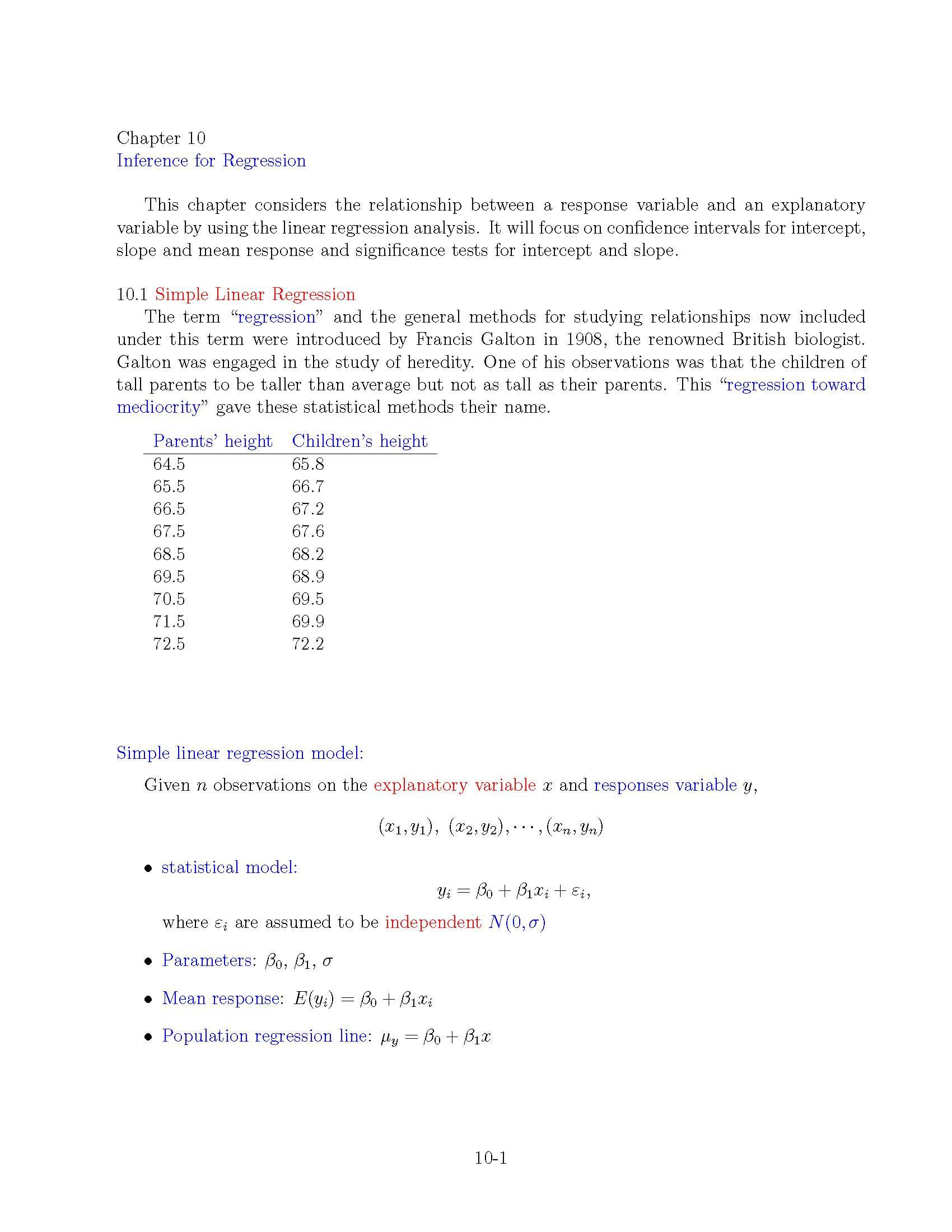Statistical Methods II