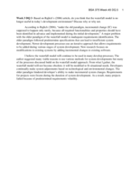 BSA 375 Week #3 DQ 3