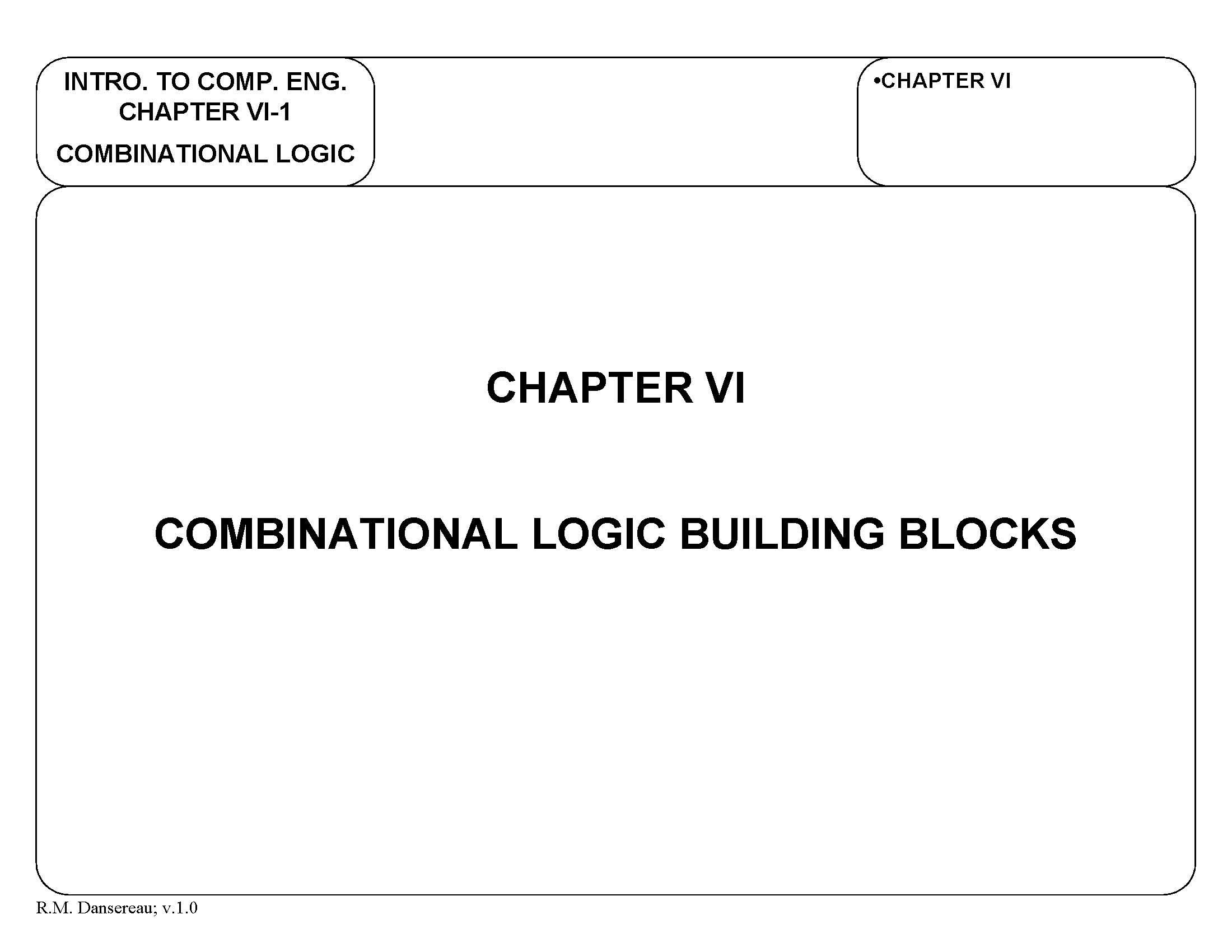 Intro to Computer Engr