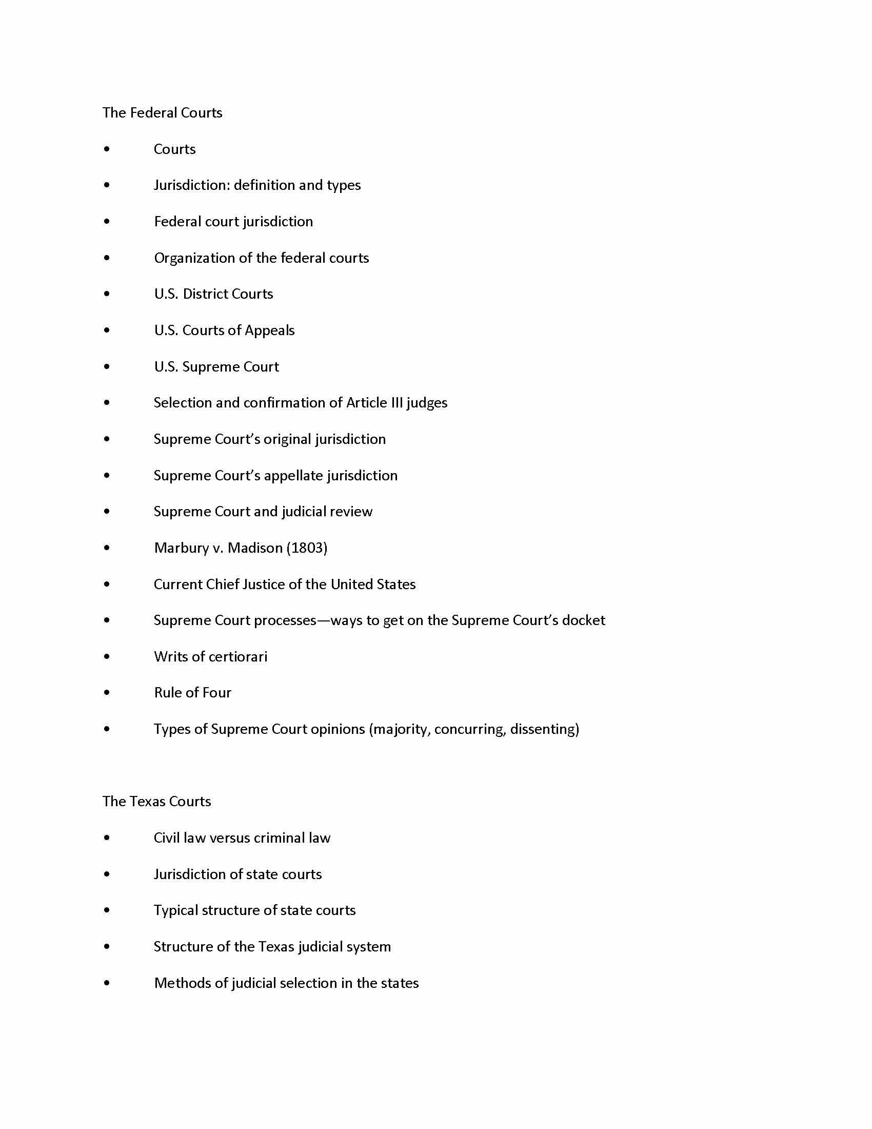 American Government Laws and Institutions