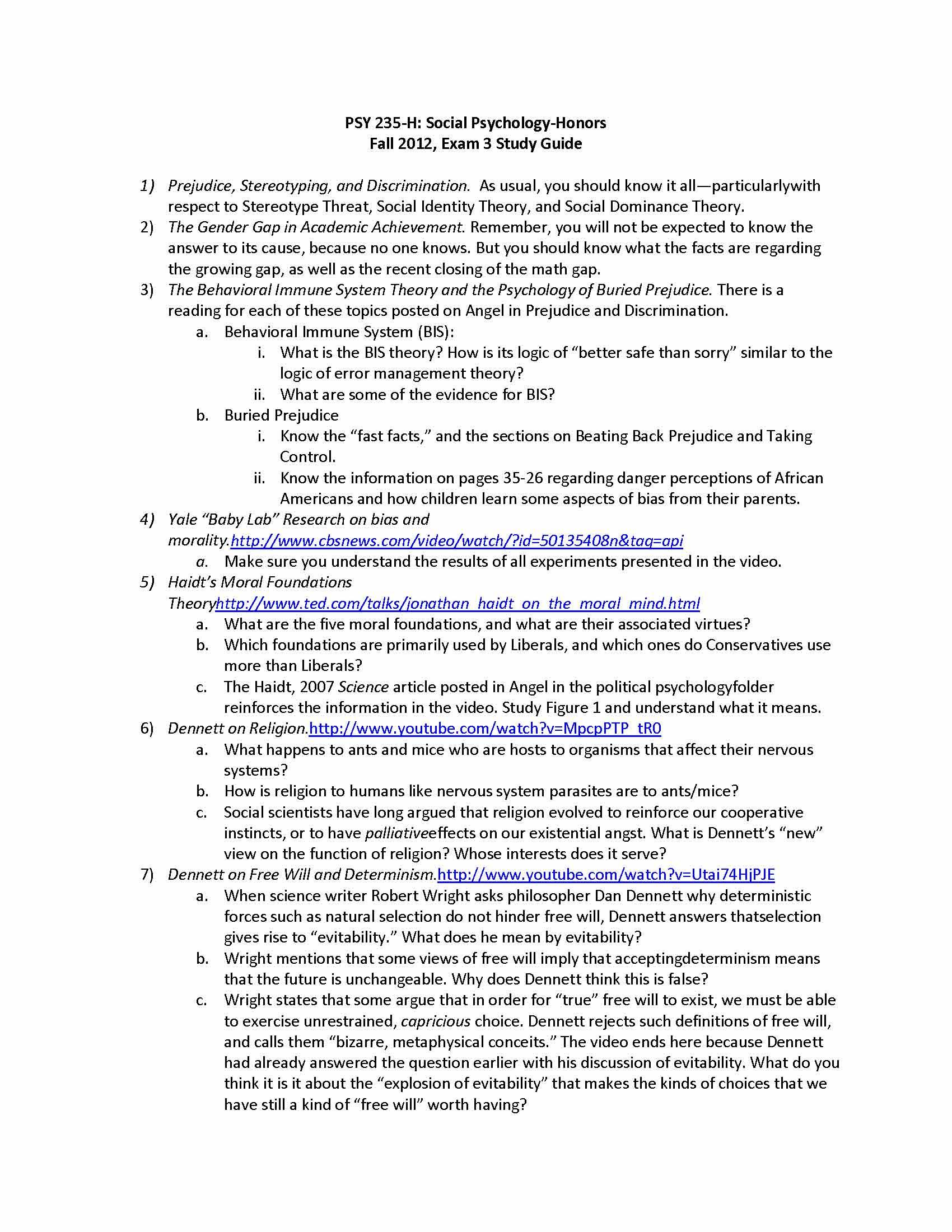Social Psychology