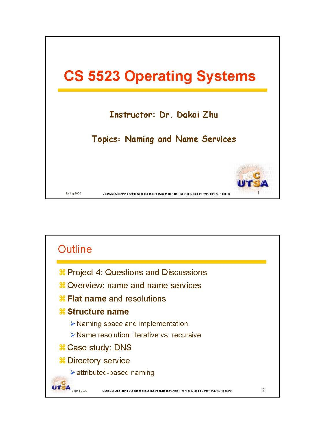 Operating Systems