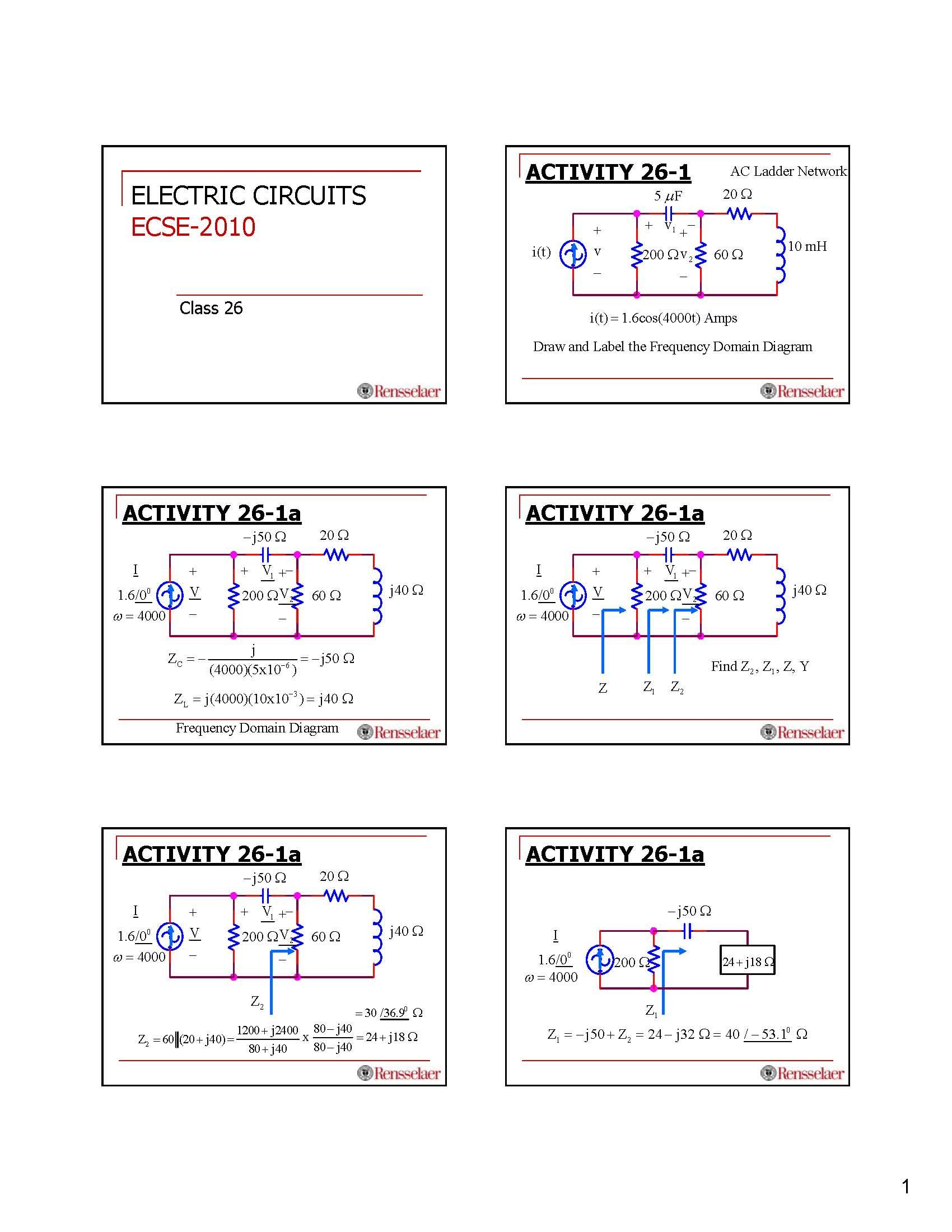 ELECTRIC CIRCUITS