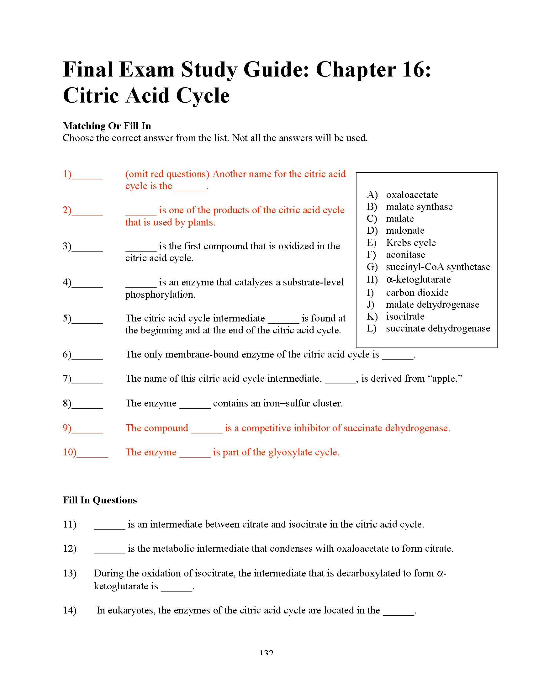 Survey of Biochemistry