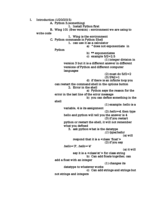 Intro to Computer Science: Week One