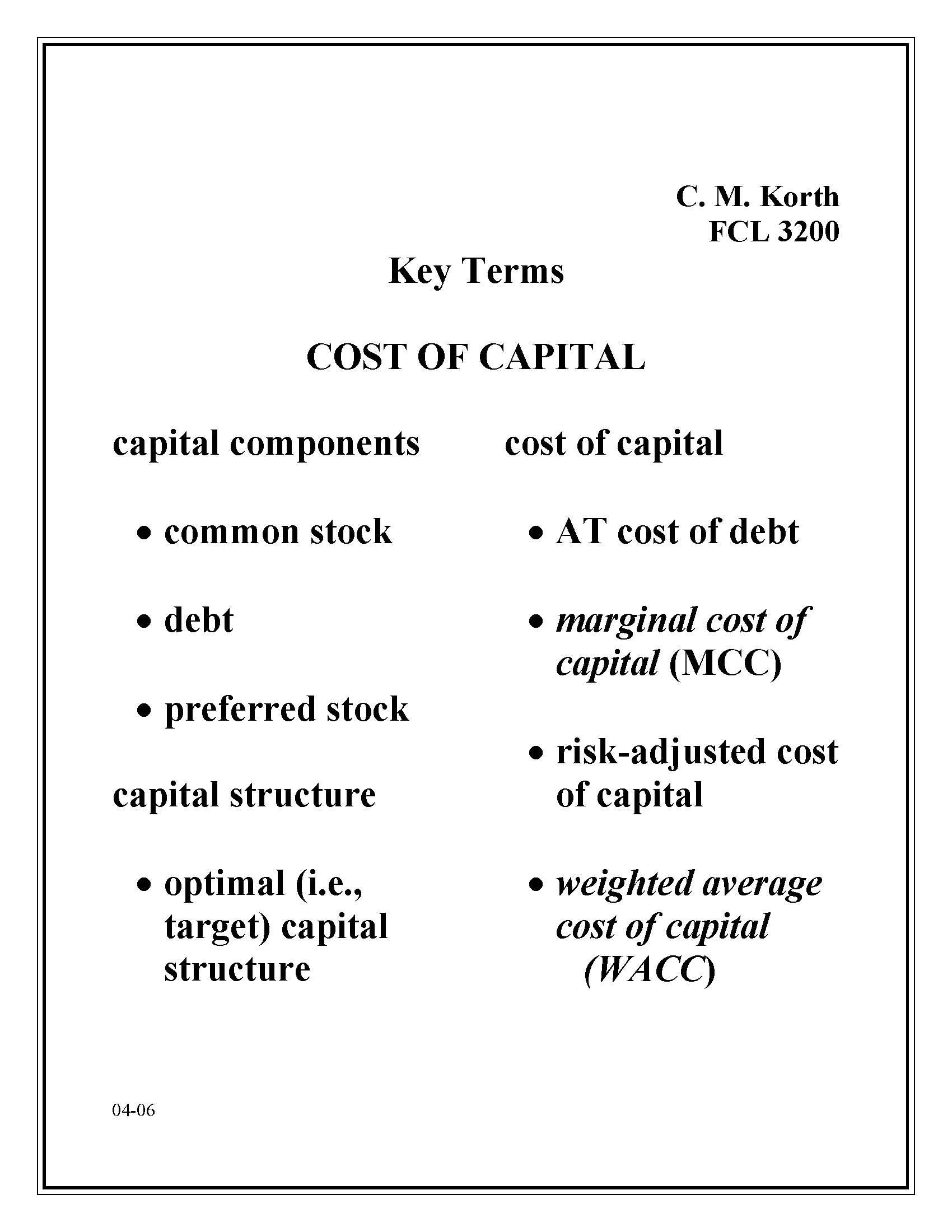 Business Finance