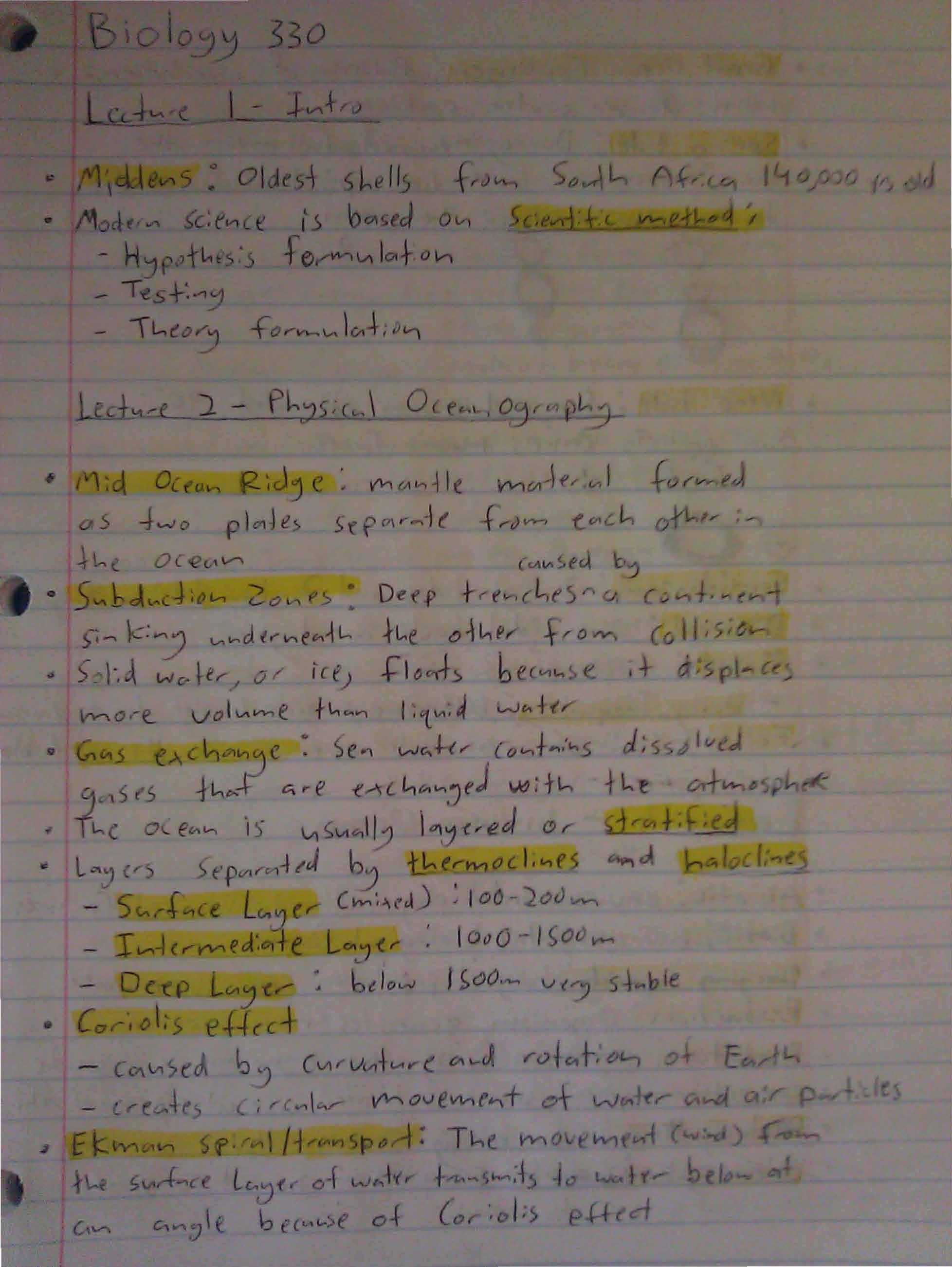 Marine Biology