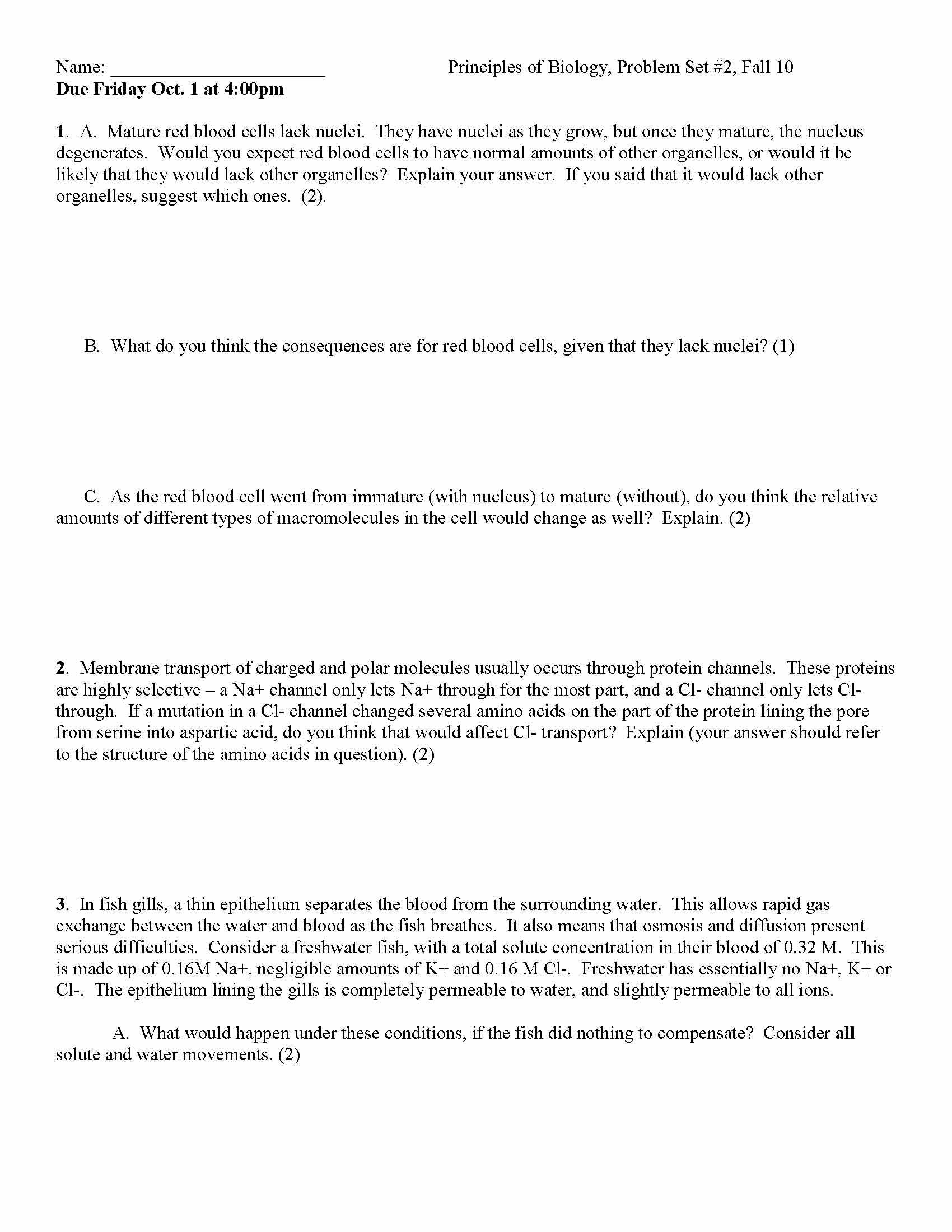 Principles of Biology