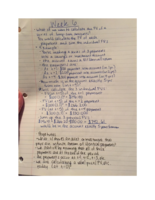 Finance 300 Week 6 Notes