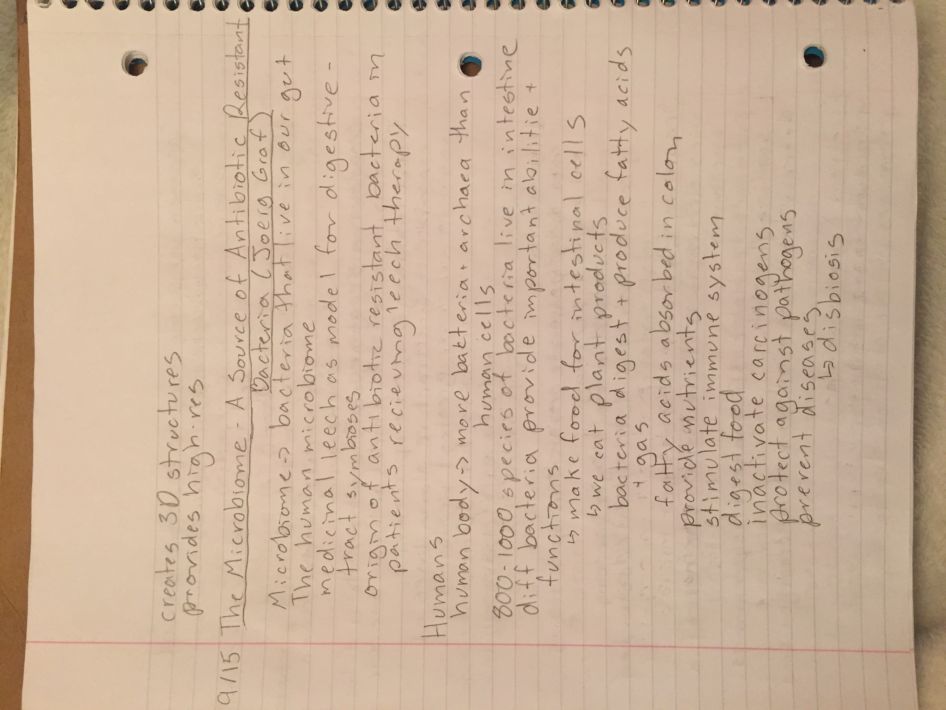 Week 3 Lecture Notes - MicroBio
