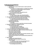 HIS 101: Week 8 (11/2-11/6)