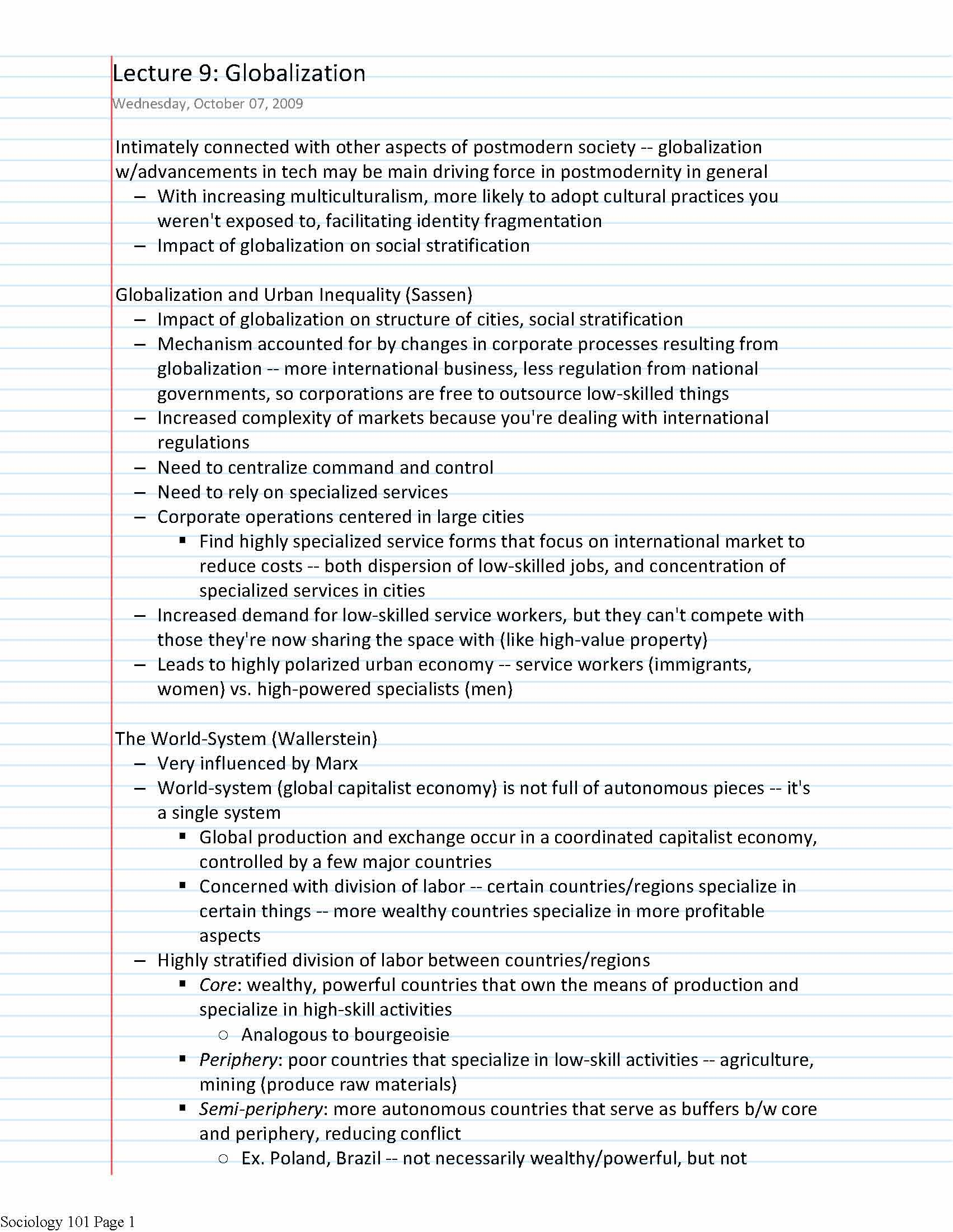 Introduction To Sociology