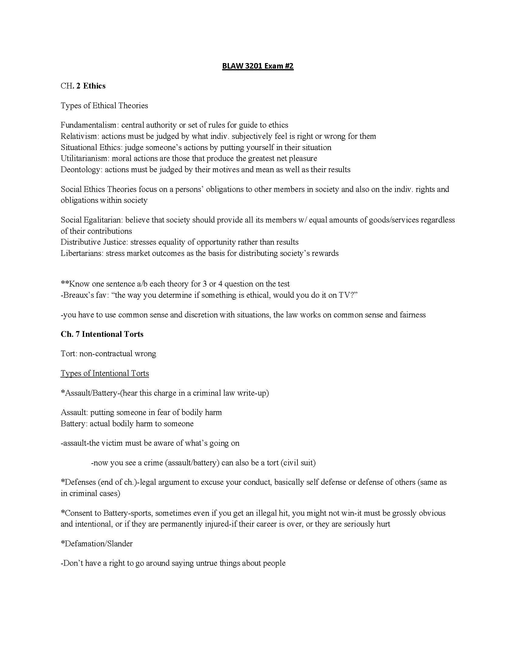 BUSINESS LAW