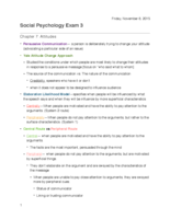 Study Guide FOR EXAM 3