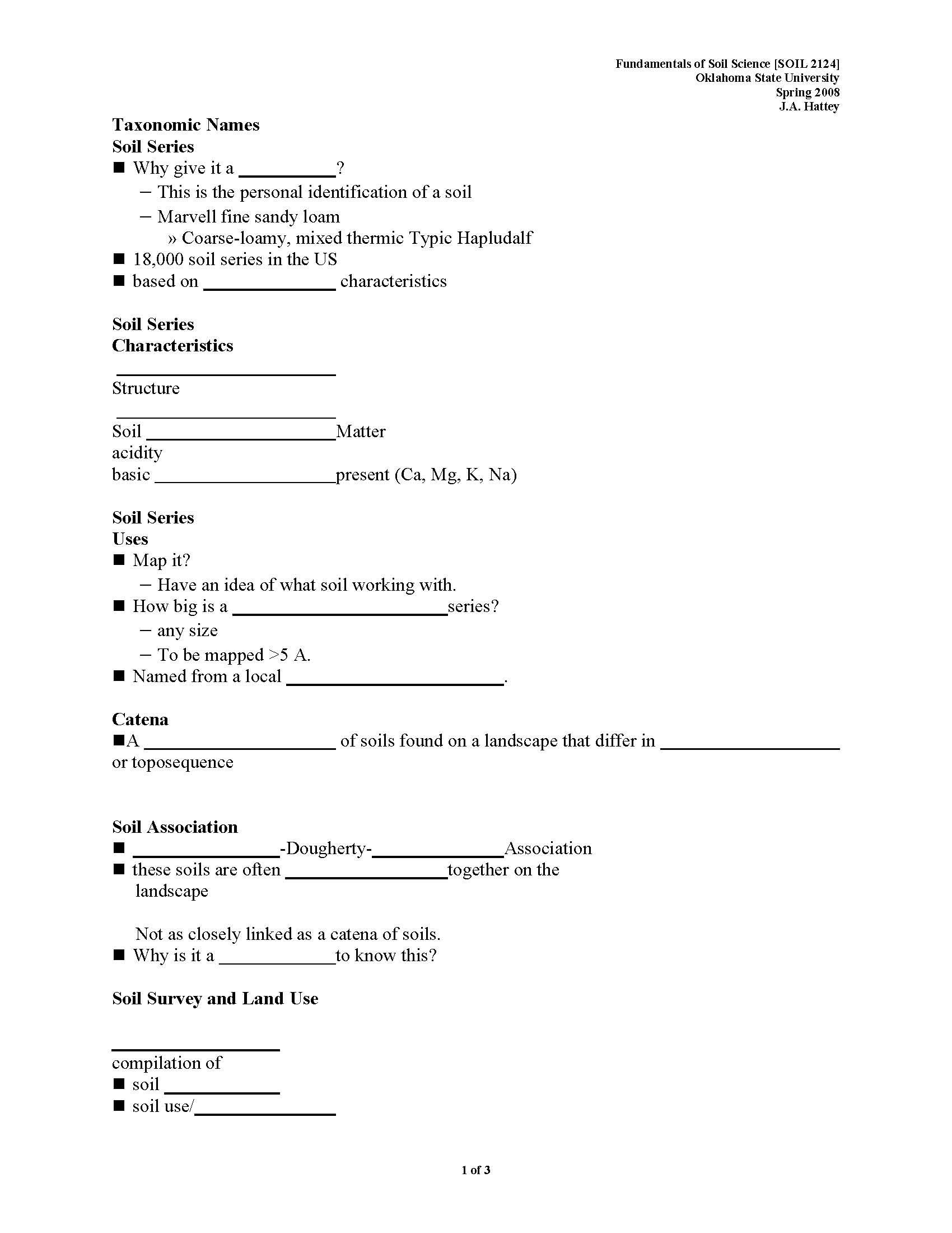 FUND OF SOIL SCIENCE
