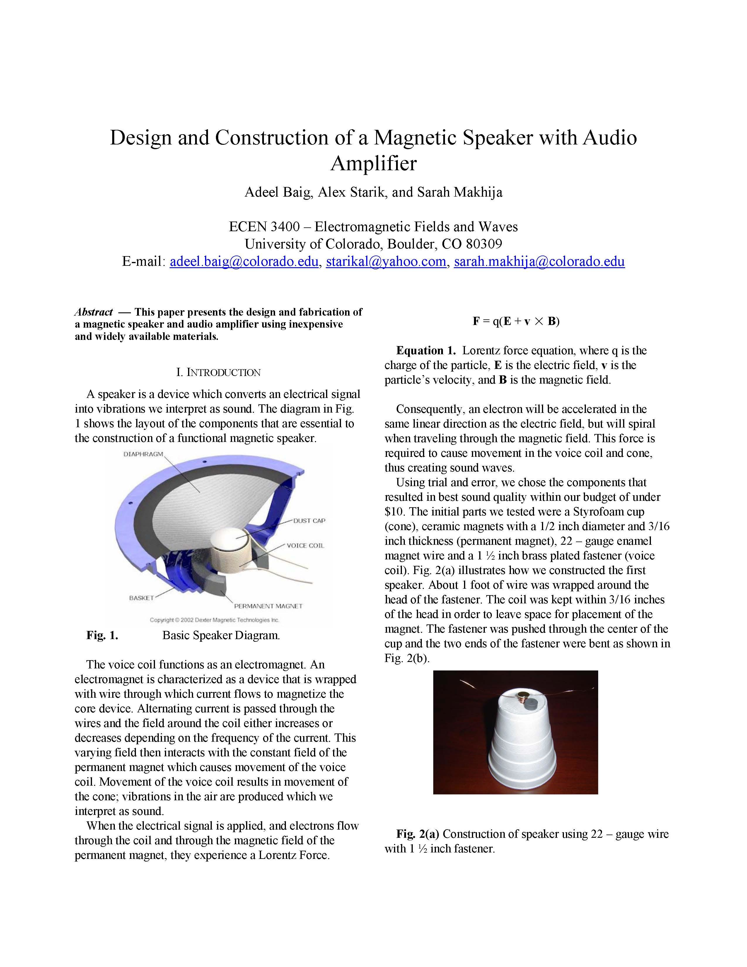 Electromagnetic Fields and Waves