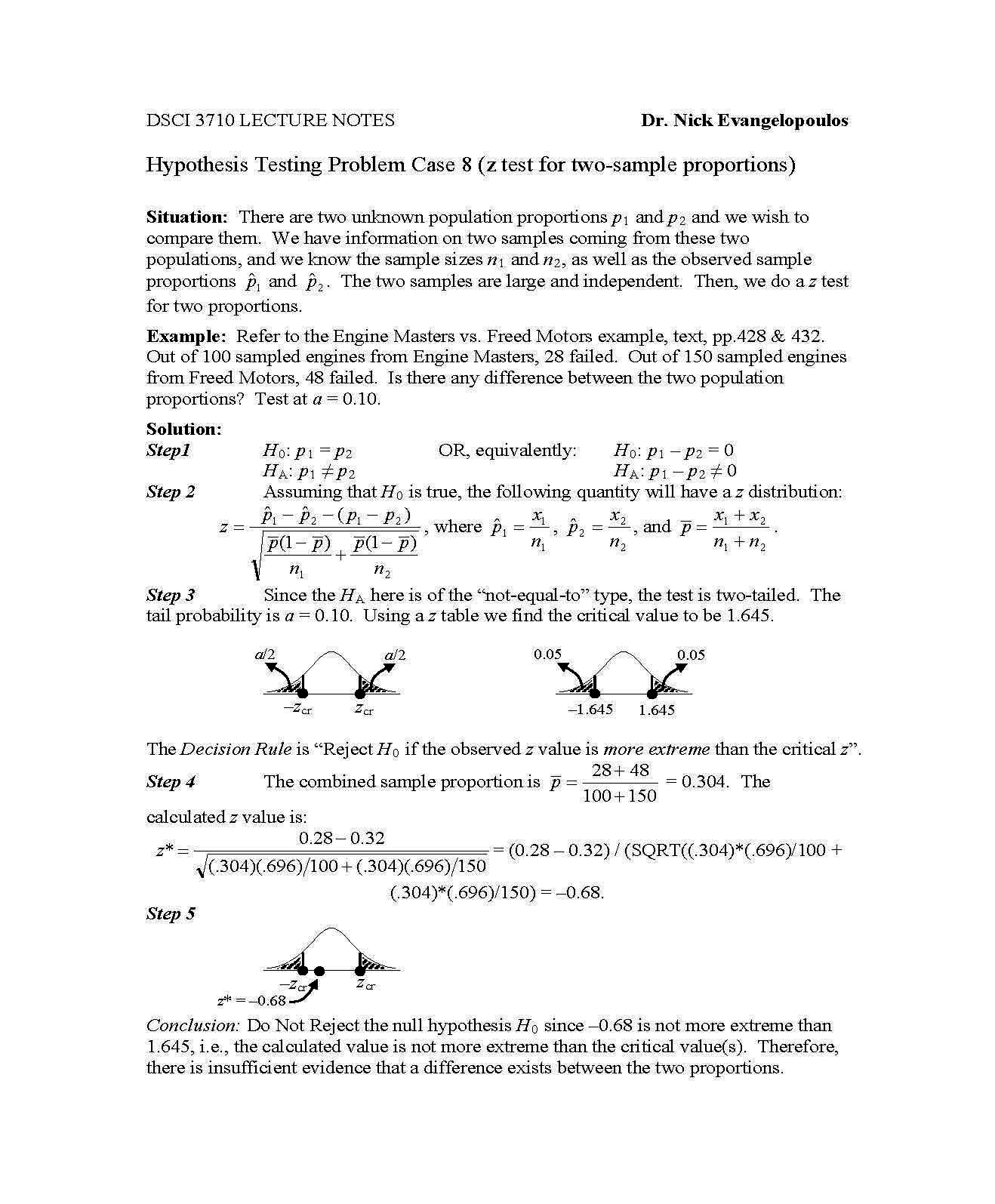 Business Statistical Analysis Using Spreadsheets