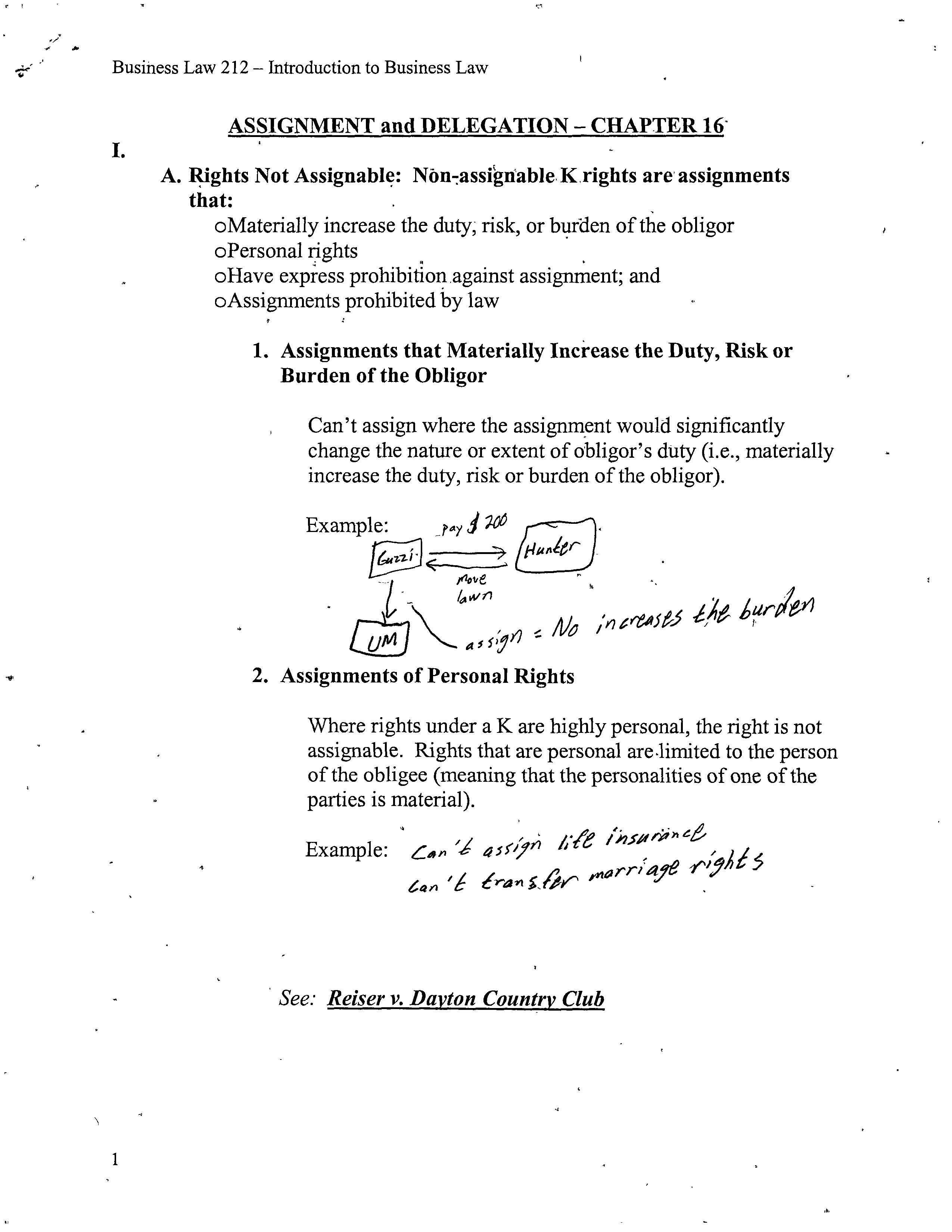 Intro To Bus Law