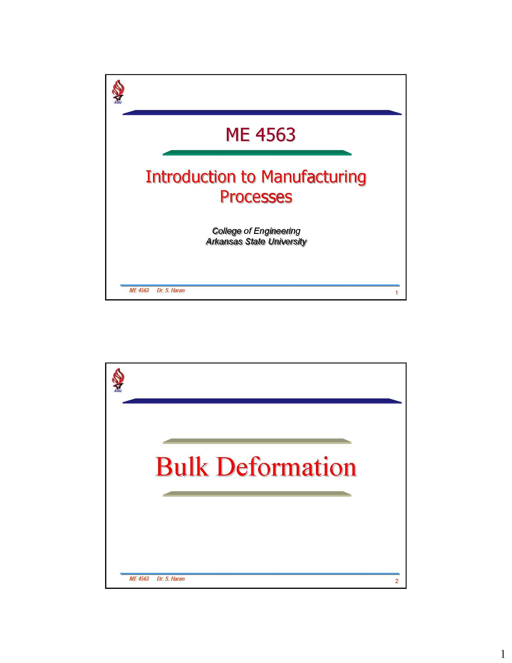 INTRODUCTION TO MANUFACTURING PROCESSES