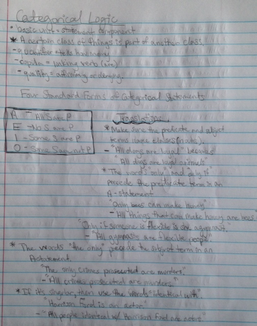 Notes for 3/16 and the 3/18