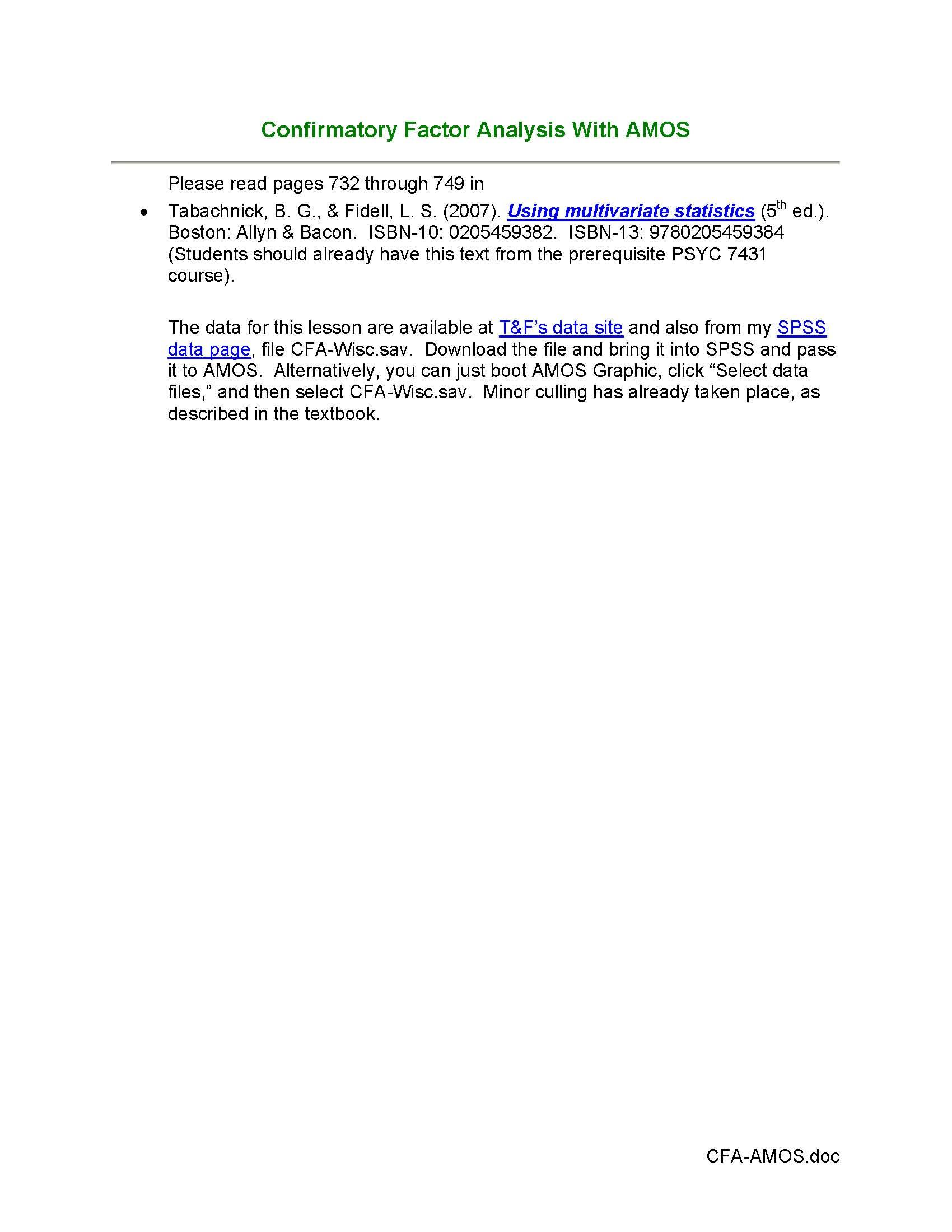 Advanced Research Design