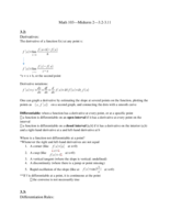 Math 103, midterm 2 study guide 