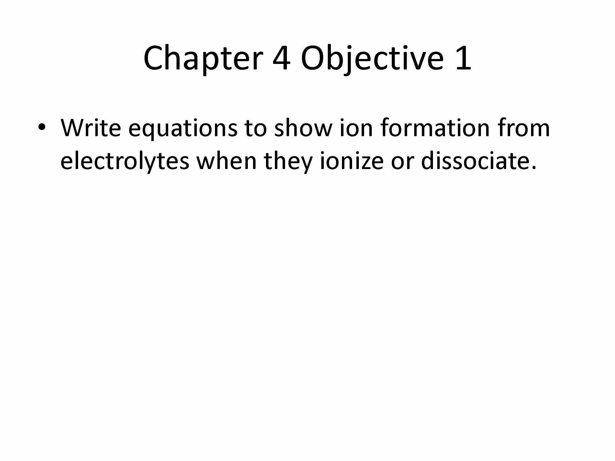 General Chemistry Lecture I