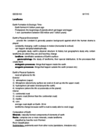 this weeks notes