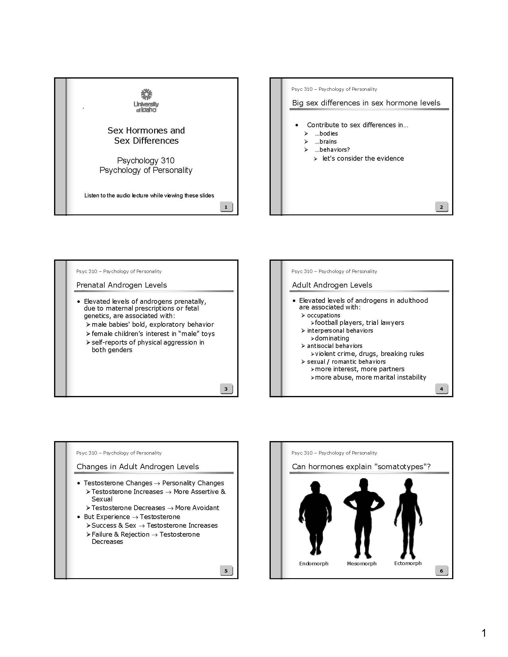 Psychology of Personality