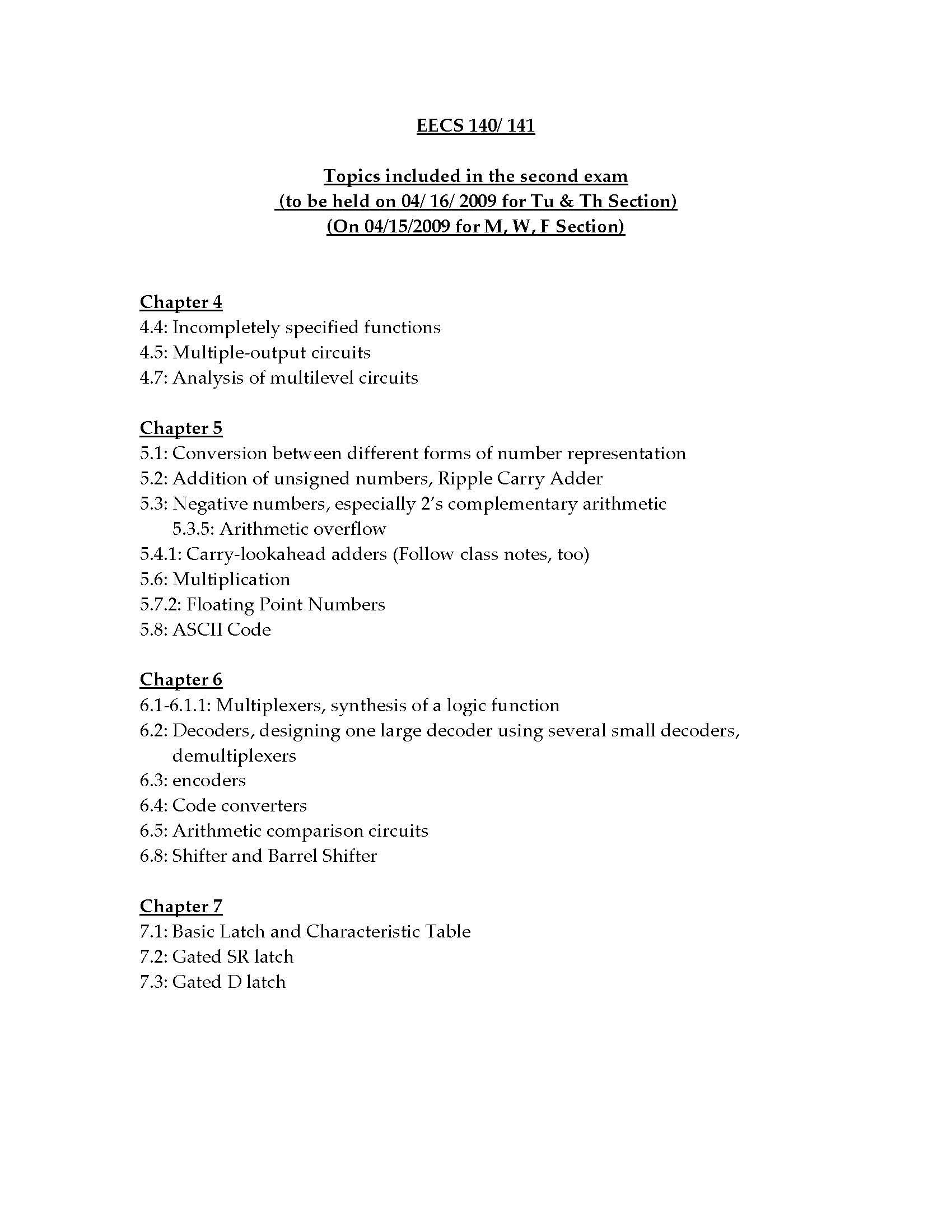 Introd to Digital Logic Design