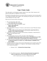 Christian World View Study Guide 3