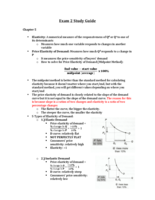 Exam 2 Study Guide