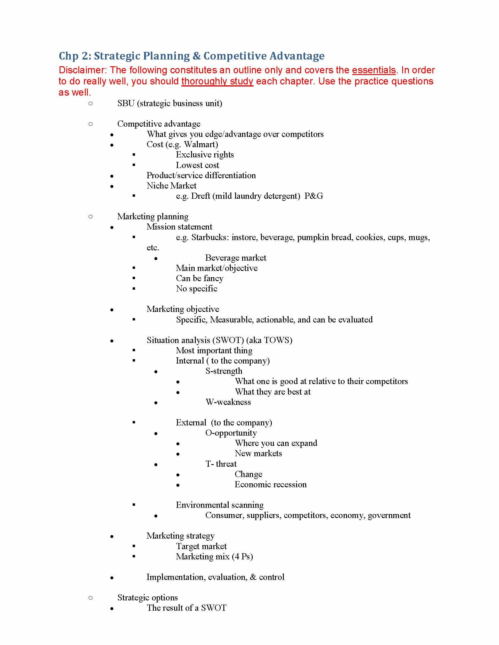 Principles of Marketing Management